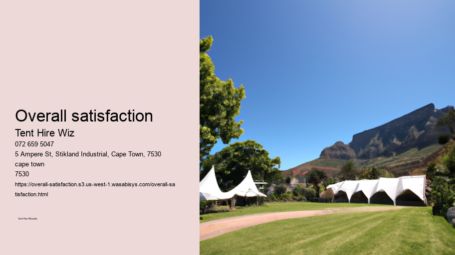 Overall satisfaction